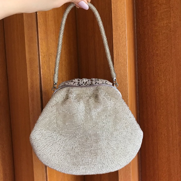 Vintage Beaded Purse - Picture 2 of 3